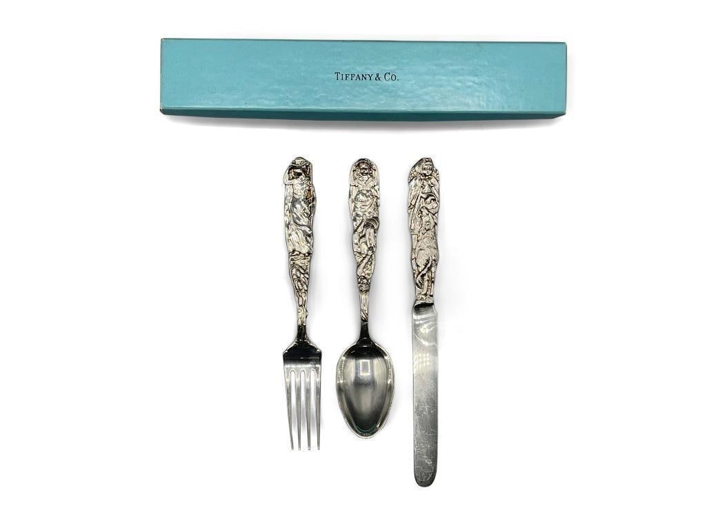 Three Pcs. Tiffany & Co. Nursery Rhyme Silver (1 of 12)