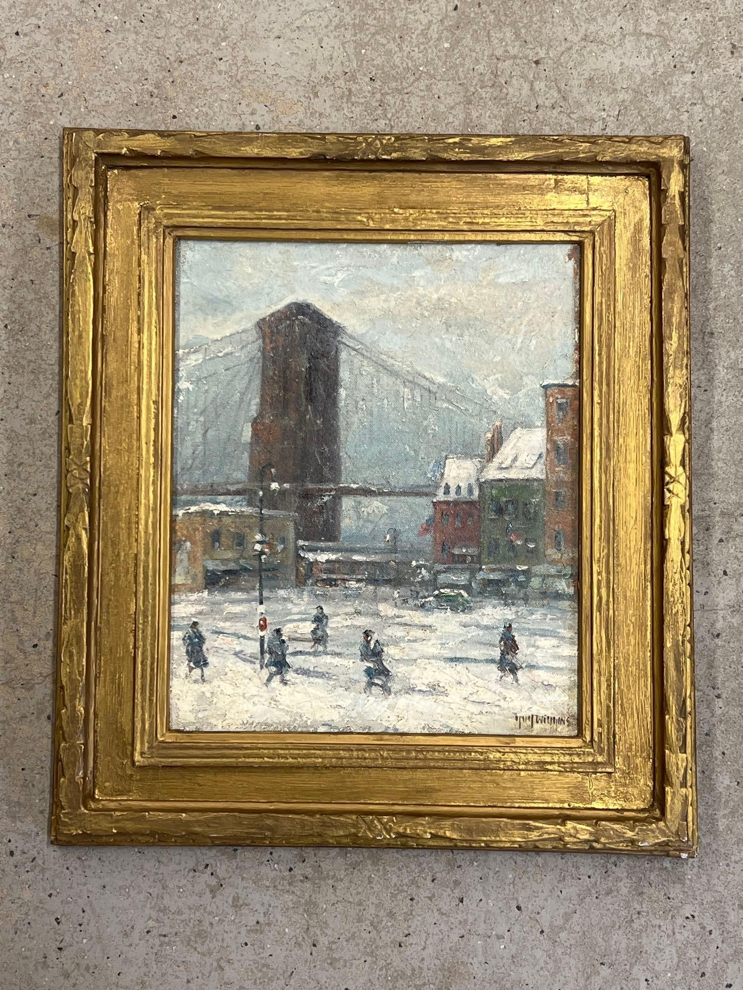 Atrrib. Guy Wiggins. Oil/Canvas, Landscape (1 of 4)