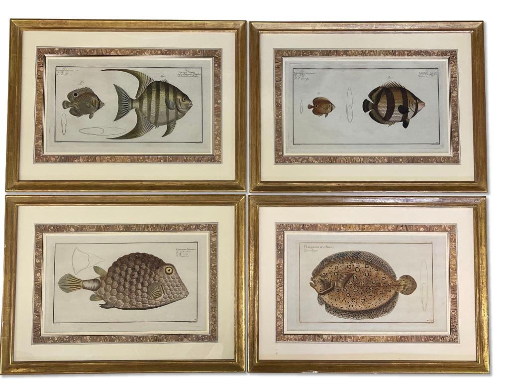 Four Ludwig Schmidt Fish Engravings (1 of 14)
