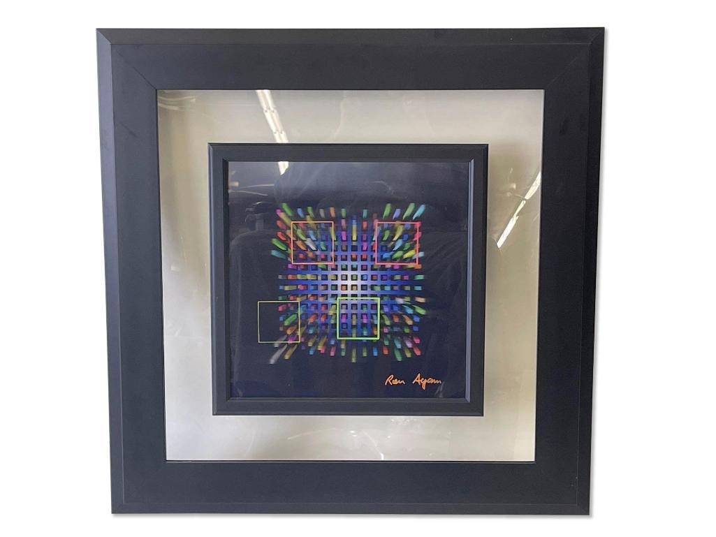 Ron Agam. Lenticular Hologram, New York City (1 of 4)