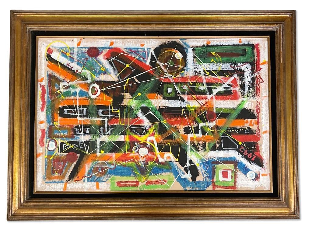 Dennis Sakelson. Acrylic/Canvas, Abstract (1 of 5)