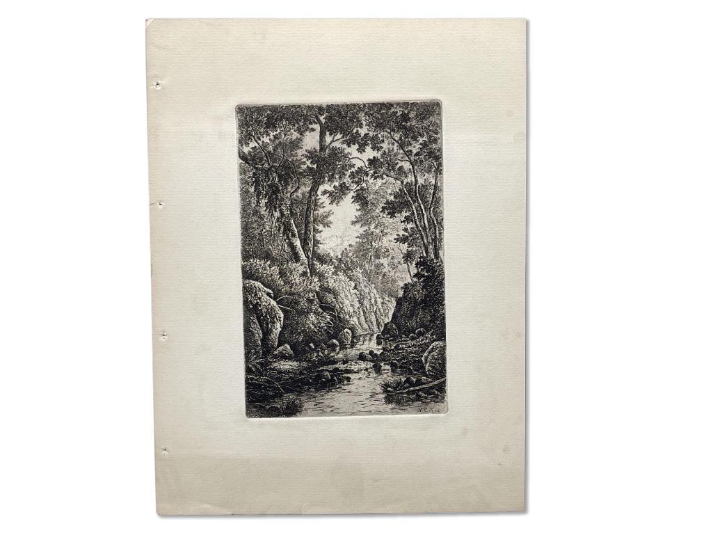 Henry Chapman Ford. Landscape Etching (1 of 4)