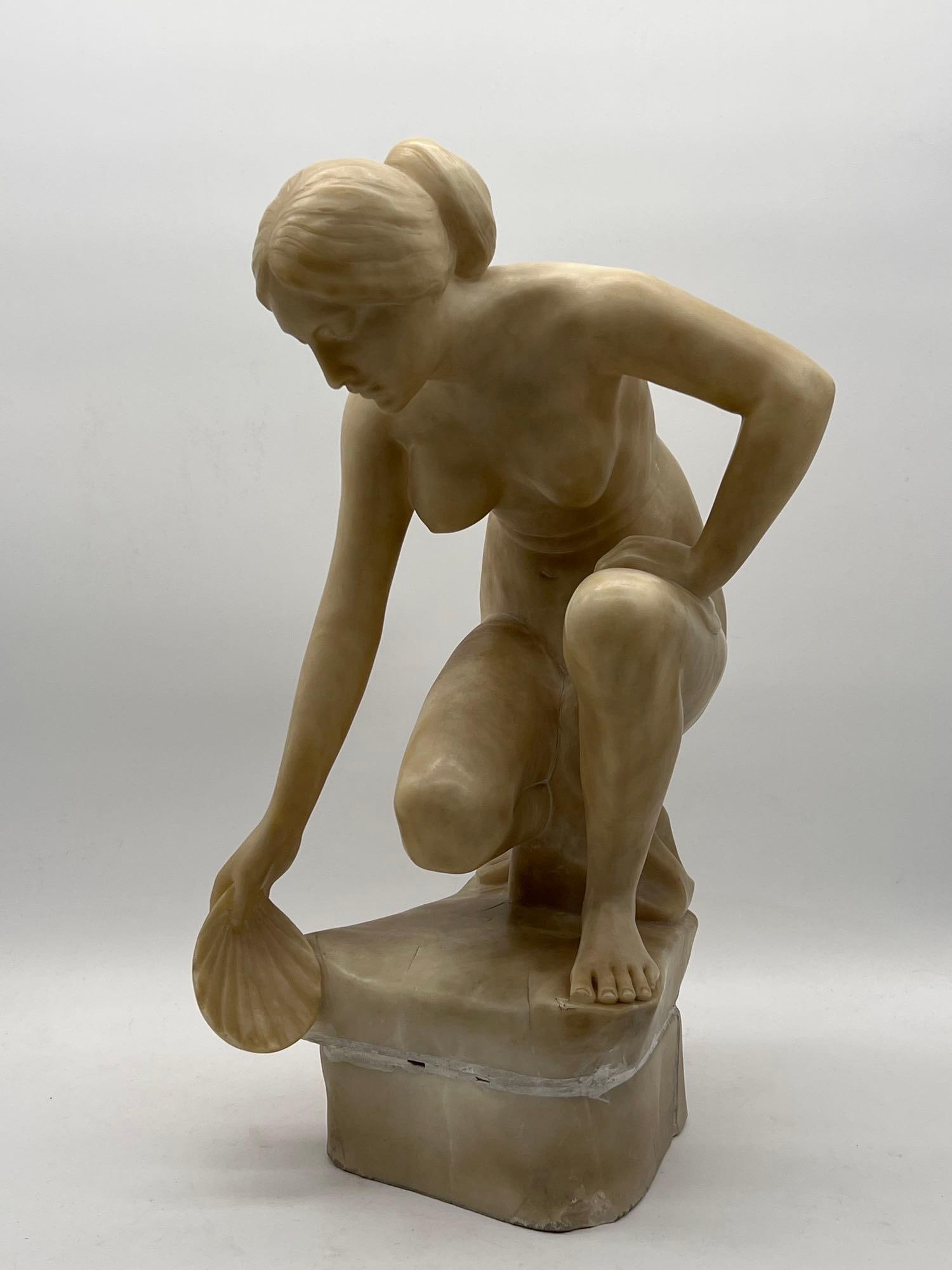 After Emil Cauer. Alabaster Sculpture (1 of 5)