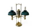 Manhattan Brass Co. Double Student Lamp