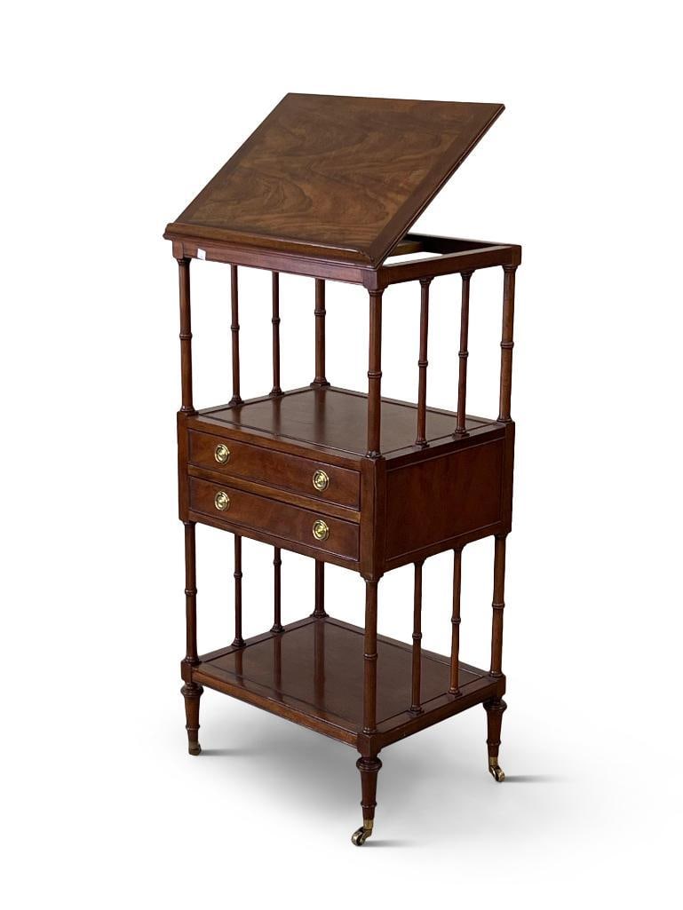 Baker Regency-style Writing Stand (1 of 5)