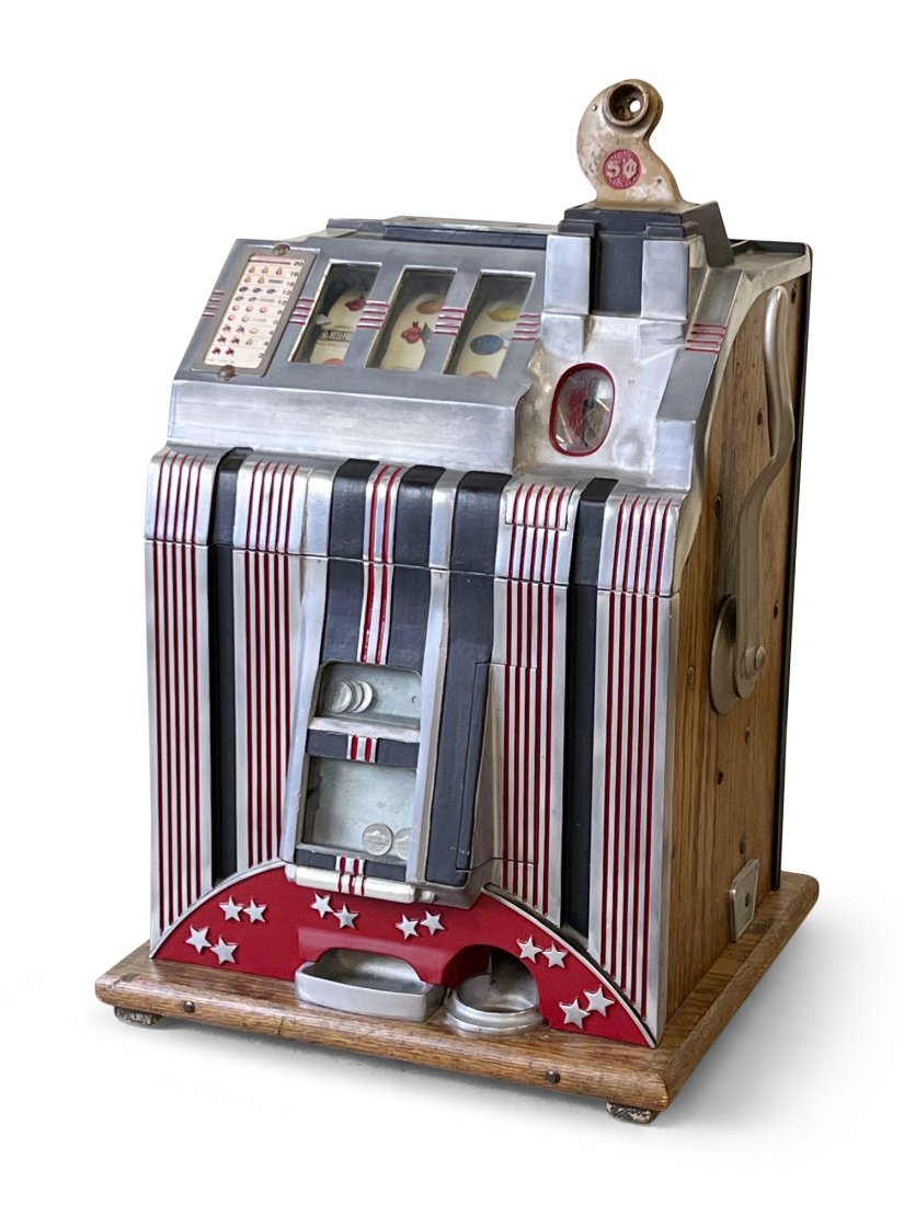 Mills Skyscraper 5cent Slot Machine Auction