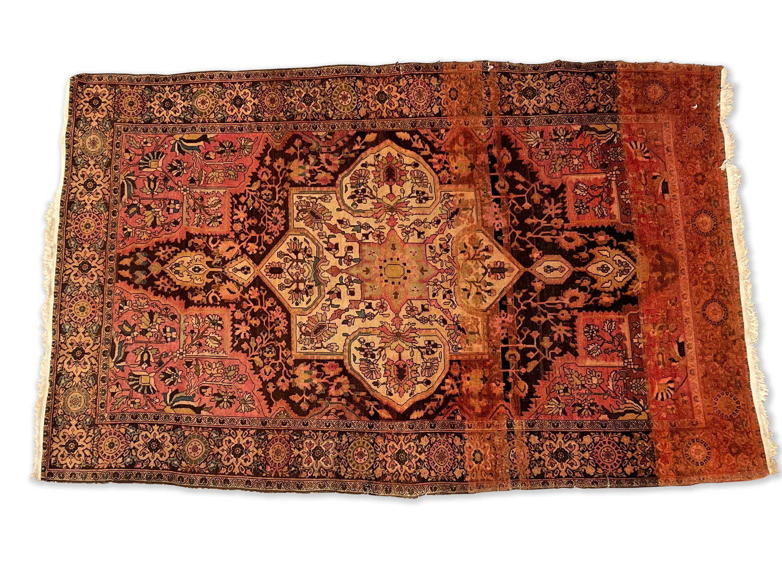 Persian Sarouk Area Rug, 6ft 9in x 4ft 2in (1 of 4)