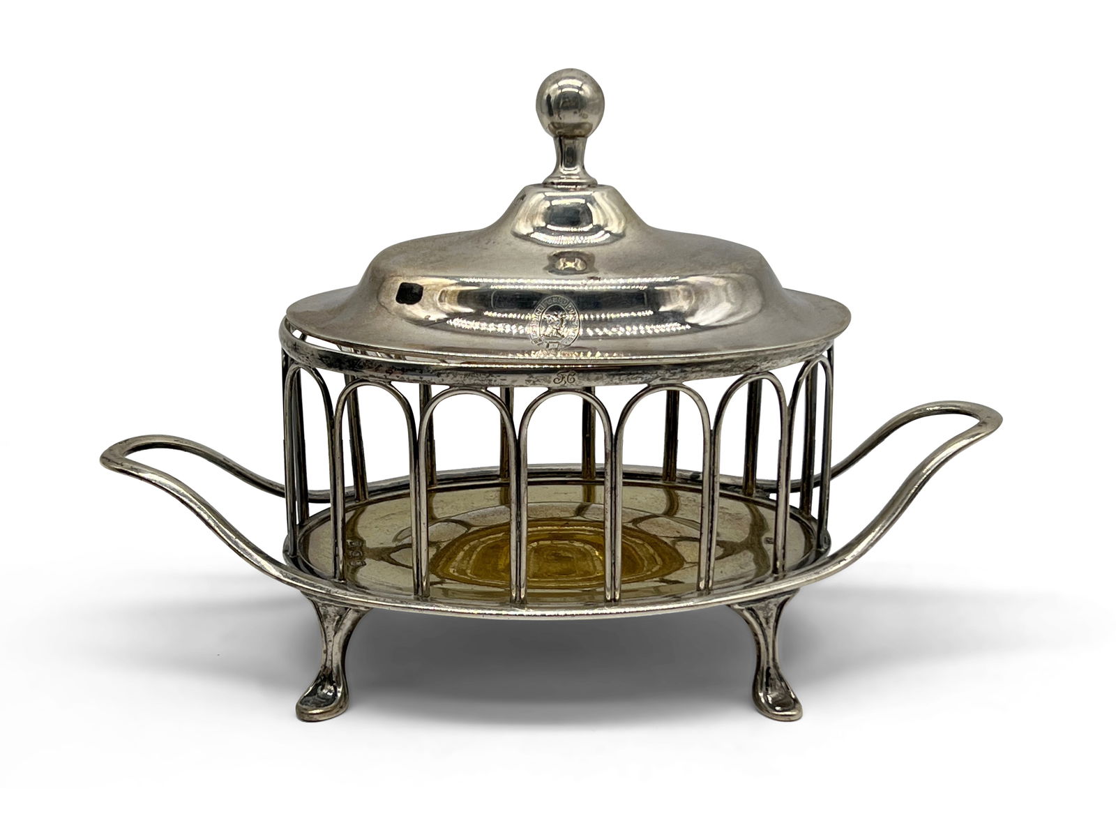 Irish George III Silver Covered Dish (1 of 6)