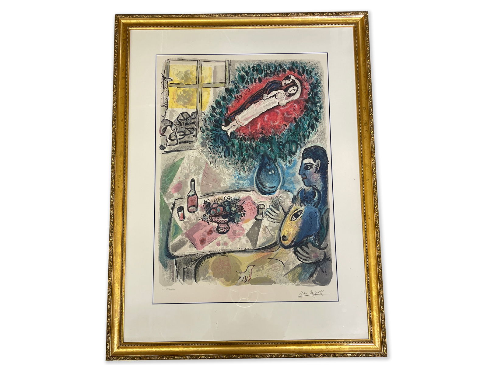 Marc Chagall. Signed Lithograph, Reverie (1 of 5)
