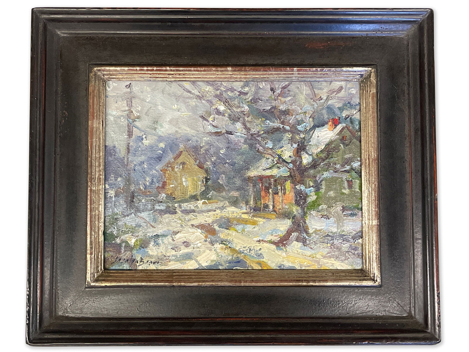 Jacalyn Beam. Oil/Board, Meetinghouse (1 of 4)