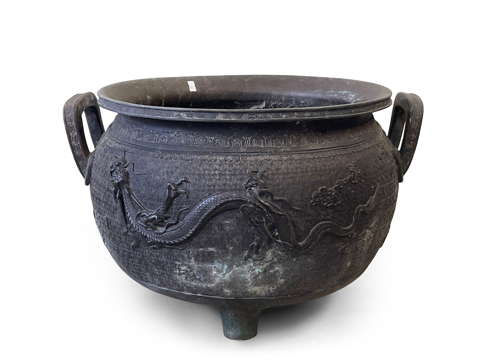 Chinese Bronze Handled Censor (1 of 5)