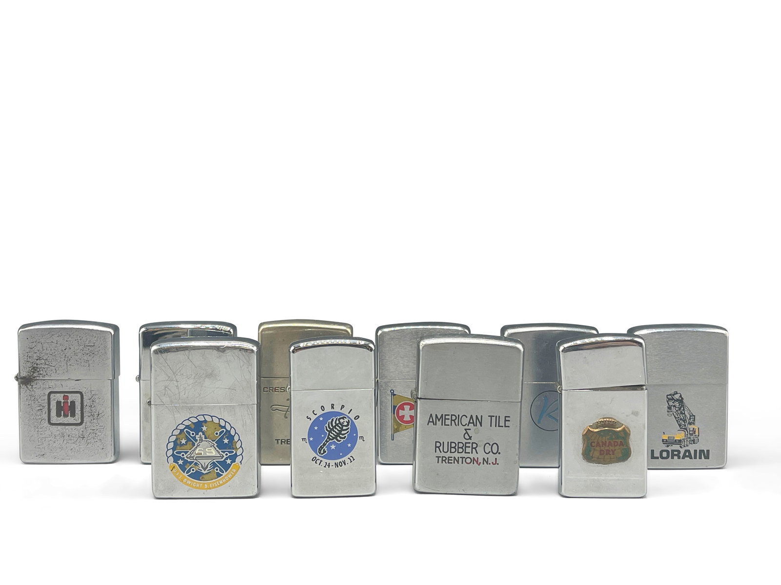 10 Advertising & Novelty Zippo Lighters (1 of 7)