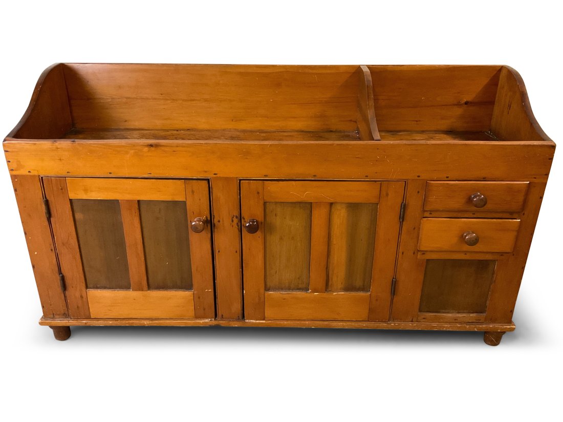 19th C. Pine Dry Sink (1 of 6)