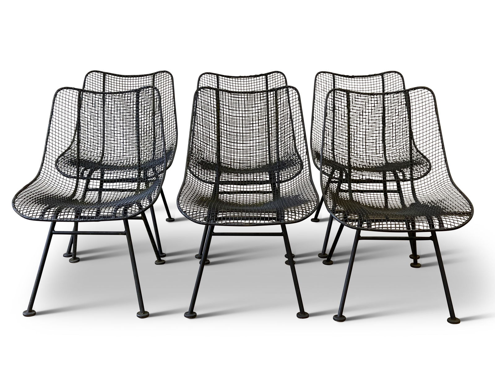 Six Russell Woodard Sculptura Chairs (1 of 4)