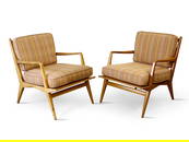 Pair of Carlo De Carli Lounge Chairs