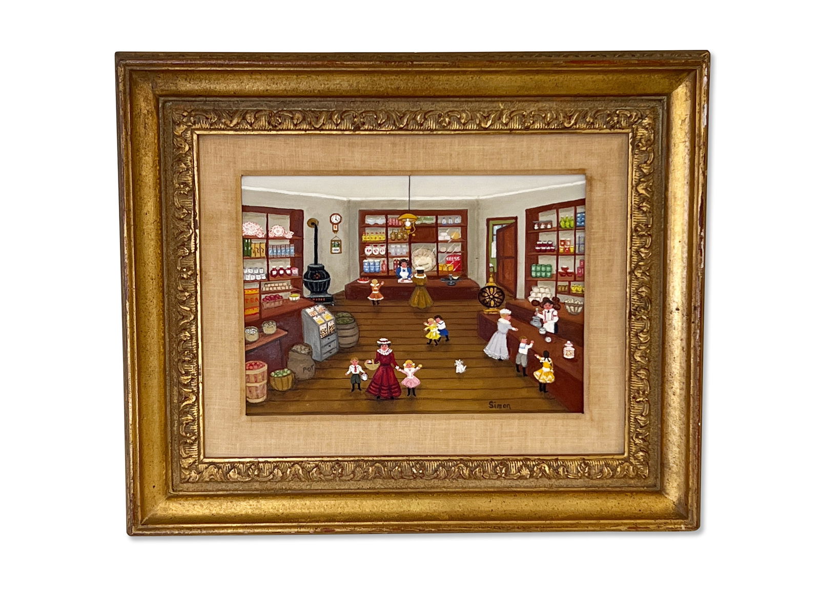 Mollie Simon. Oil/Canvas, Grocery Store (1 of 4)