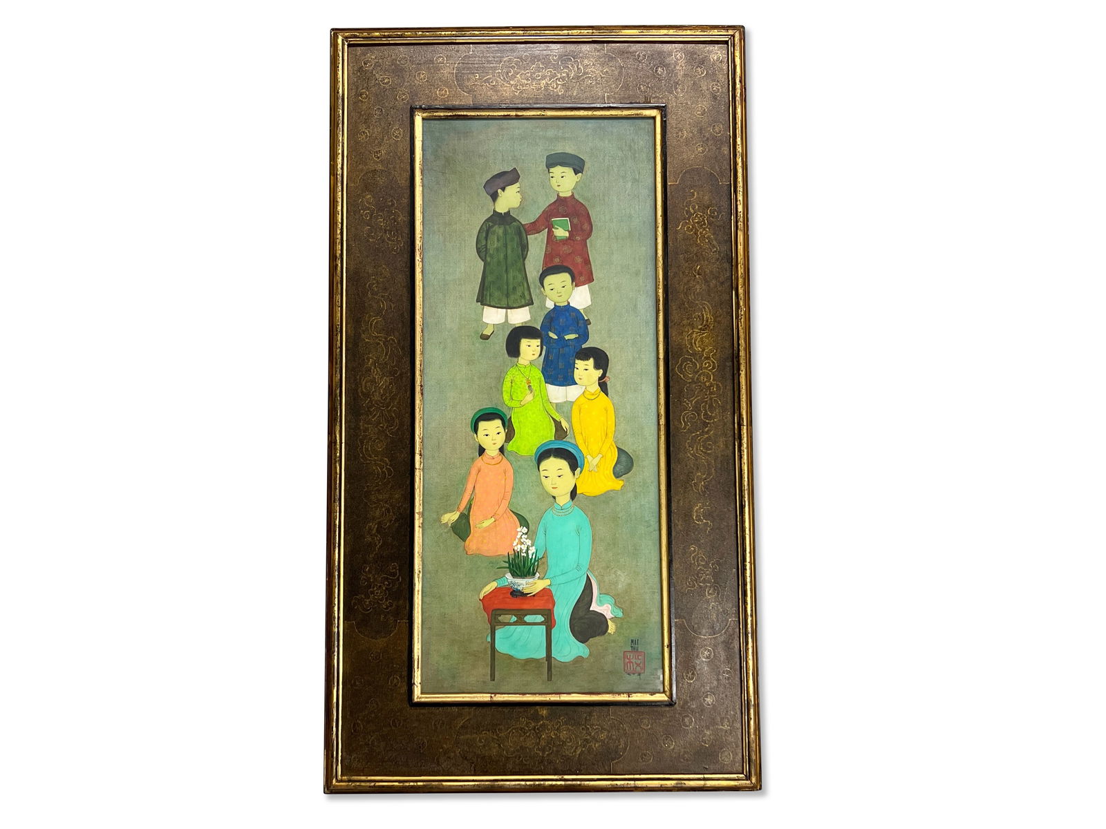 Mai Trung Thu. Ink and Gouache on Silk (1 of 15)