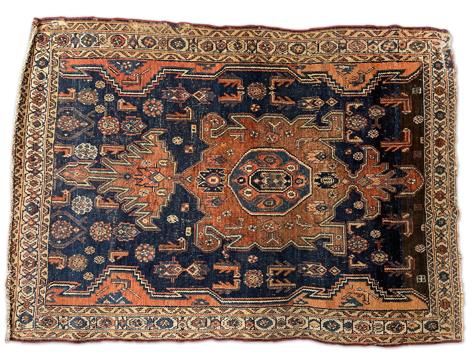 Persian Hamadan Carpet, 5ft 11in x 4ft 4in (1 of 6)