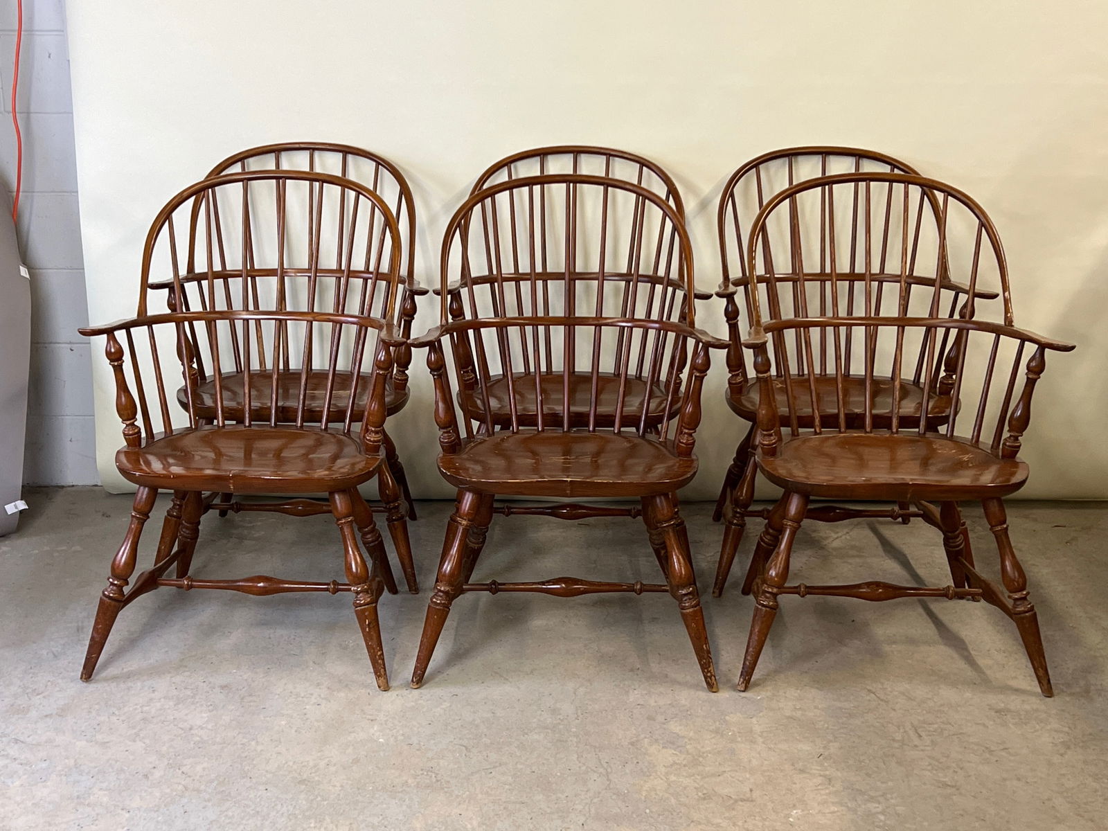 Eight Saybolt-Cleland Windsor Armchairs (1 of 4)