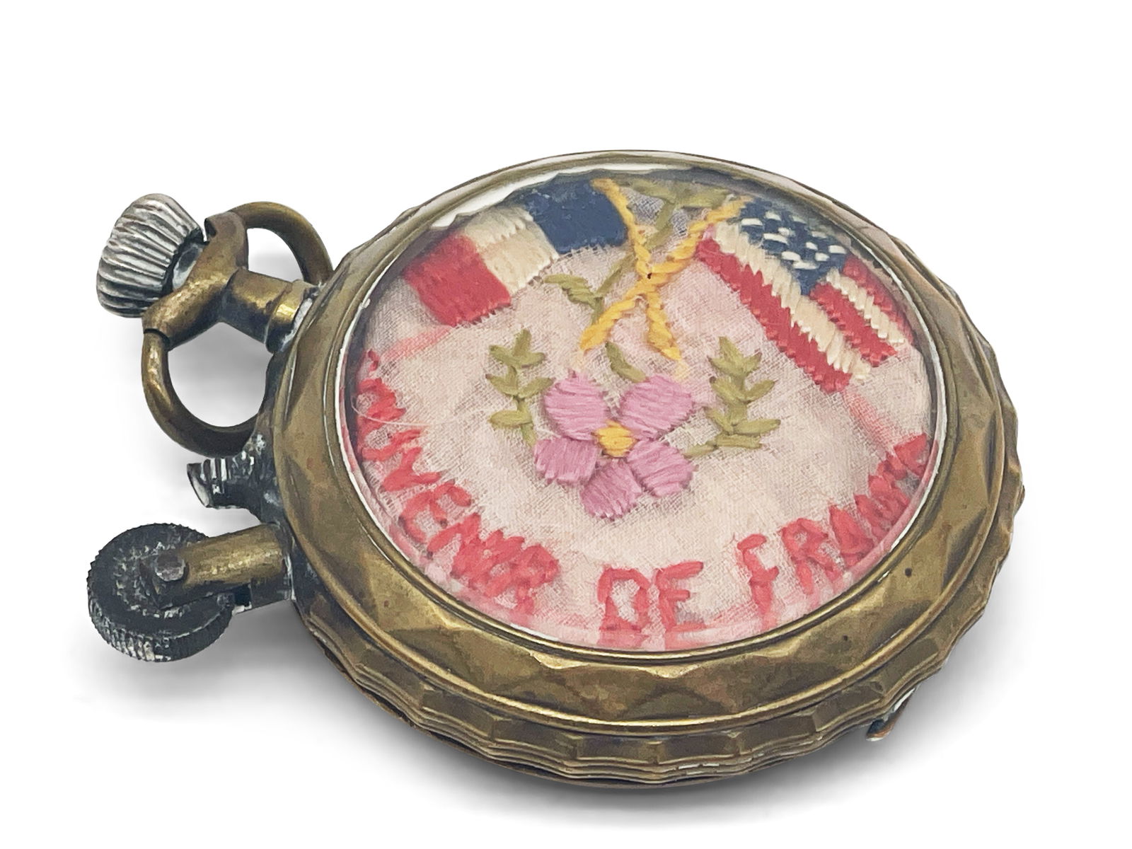 Souvenir de France Pocket Watch Lighter (1 of 5)