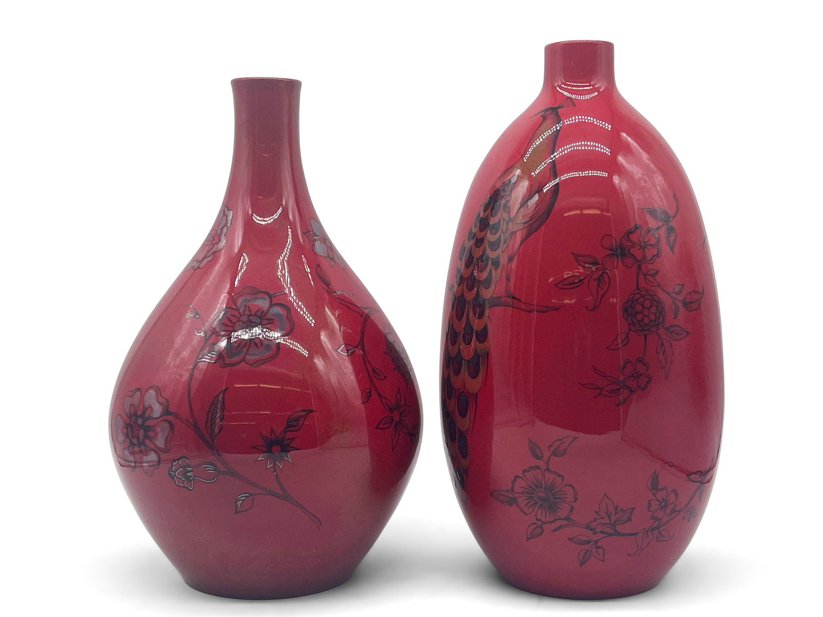 Two Royal Doulton Flambé Vases (1 of 9)