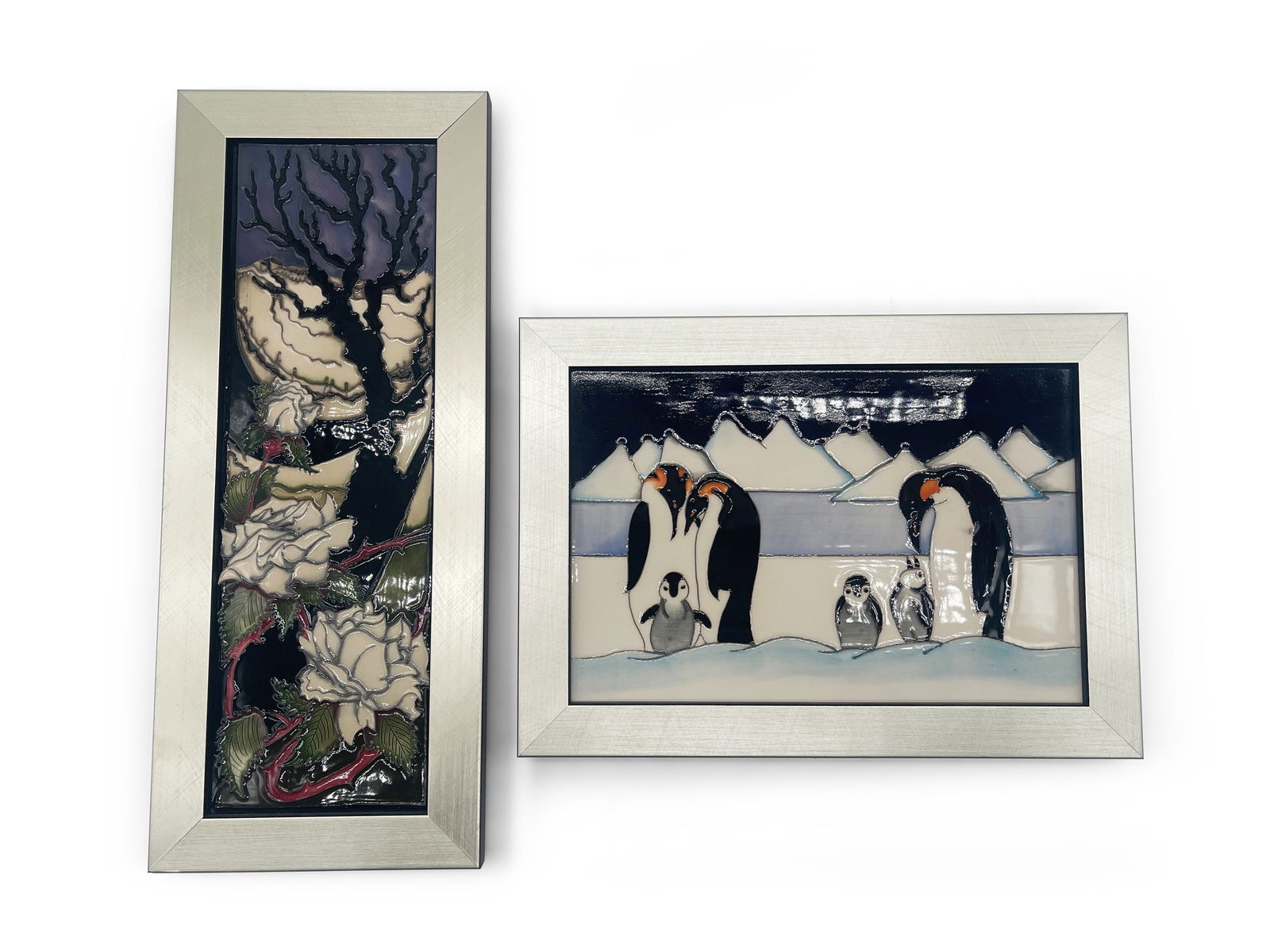 Two Moorcroft Pottery Plaques (1 of 7)