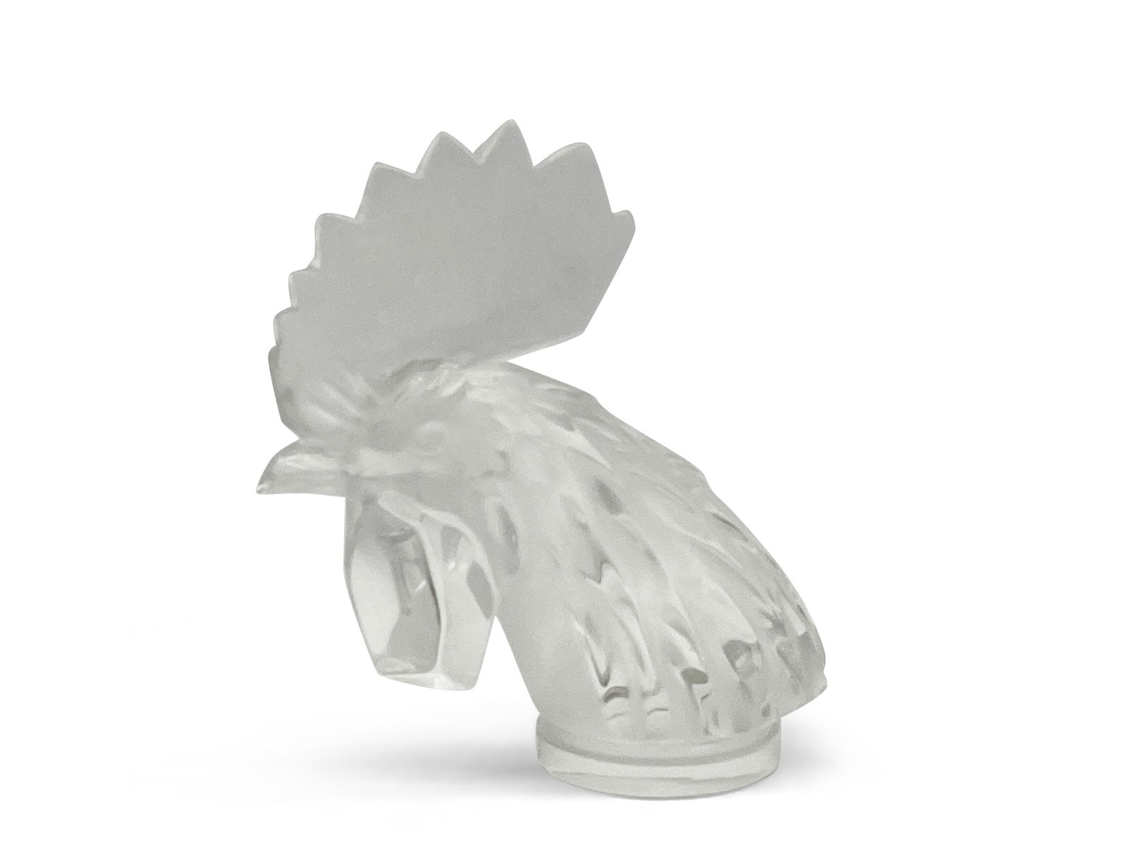 Lalique Rooster Hood Ornament (1 of 5)