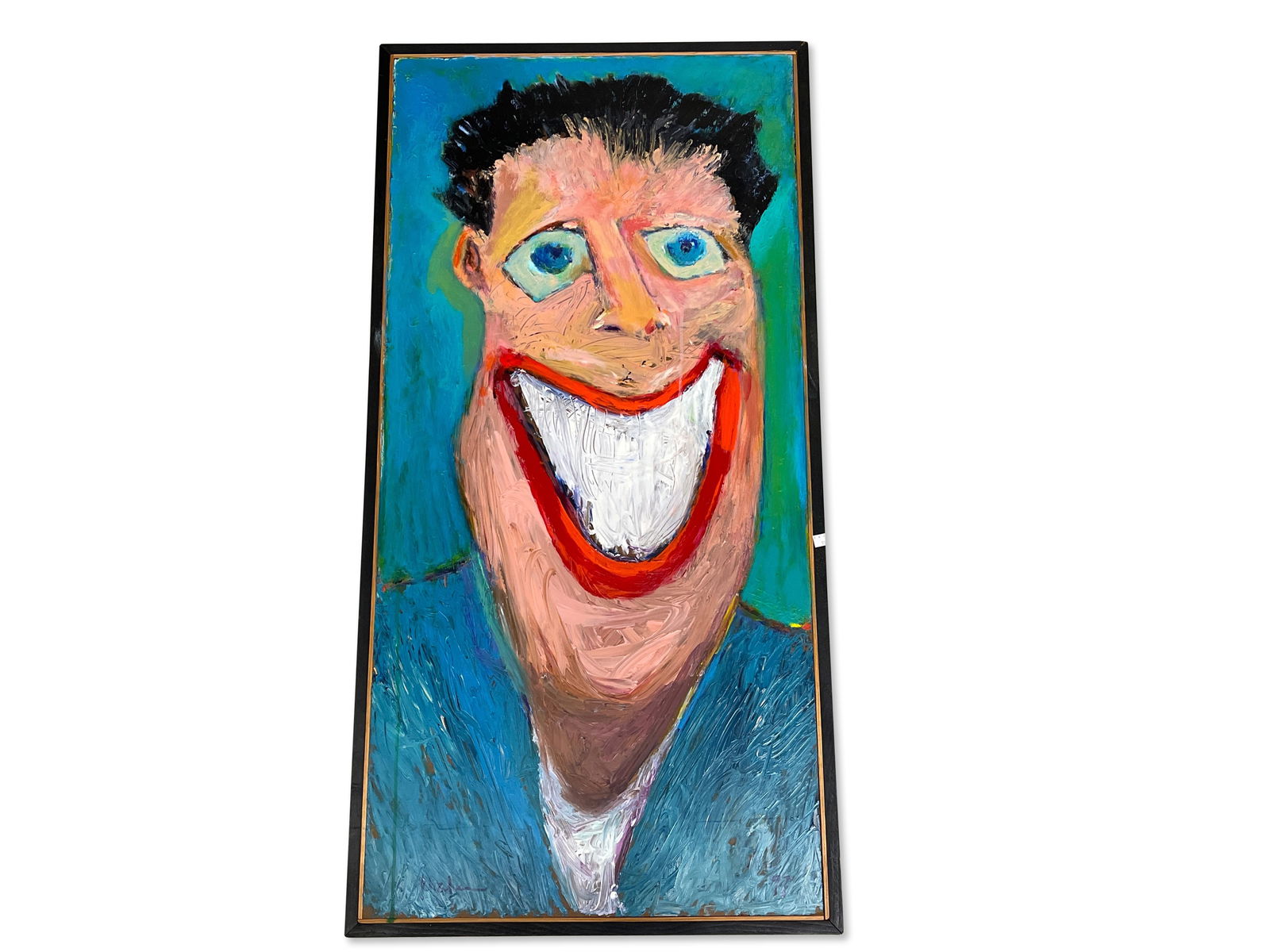 Schafer. Acrylic/Board, Large Face (1 of 4)