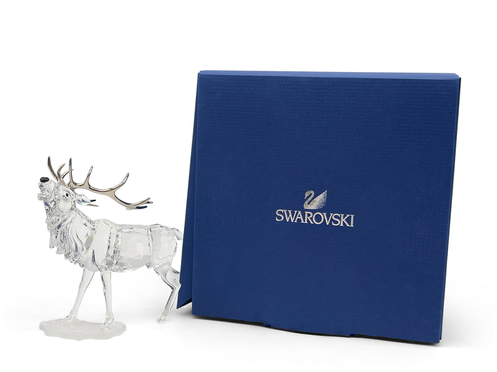 Swarovski Stag Figure with Box (1 of 6)