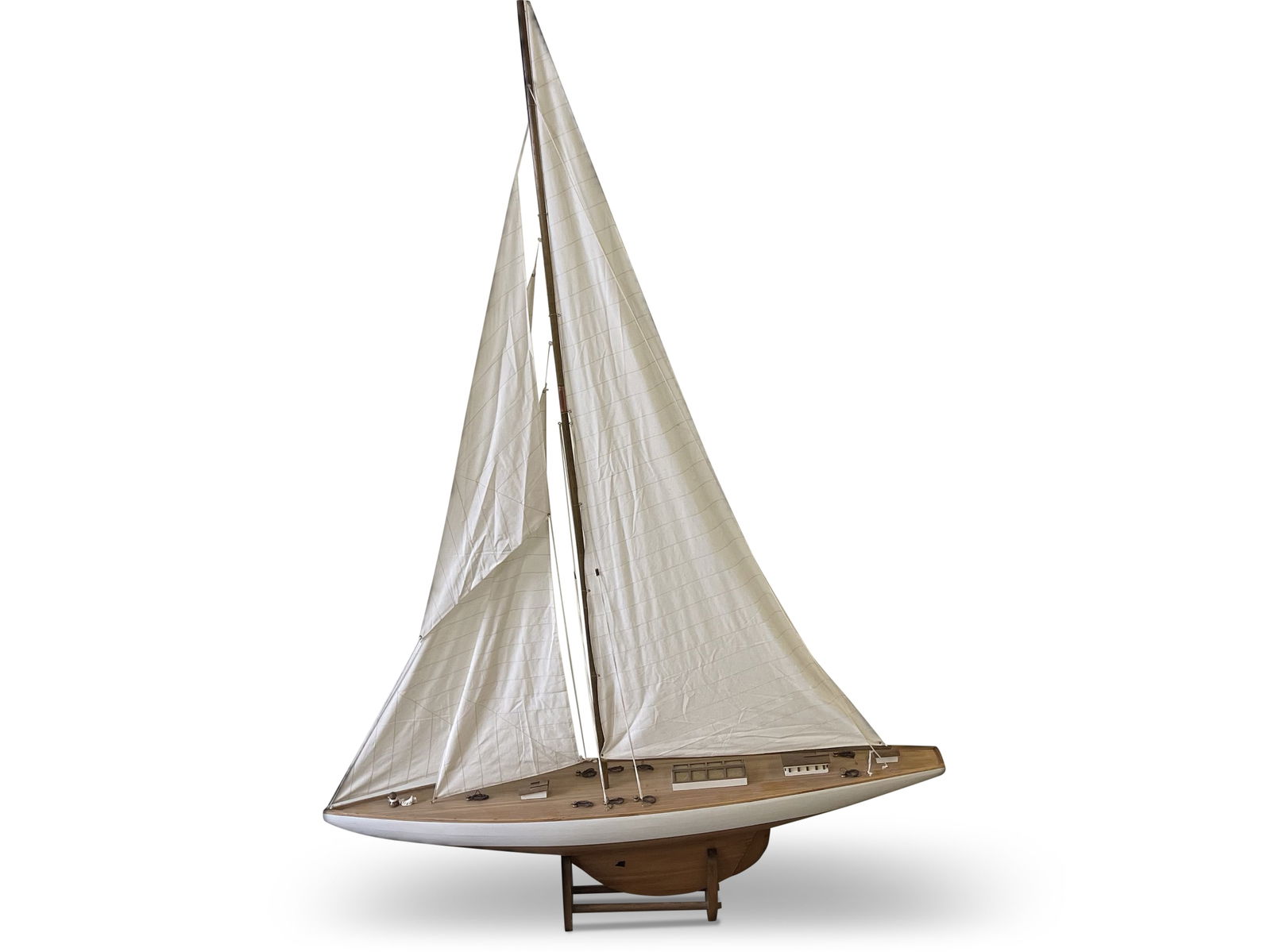 Large Pond Model Sailboat (1 of 3)