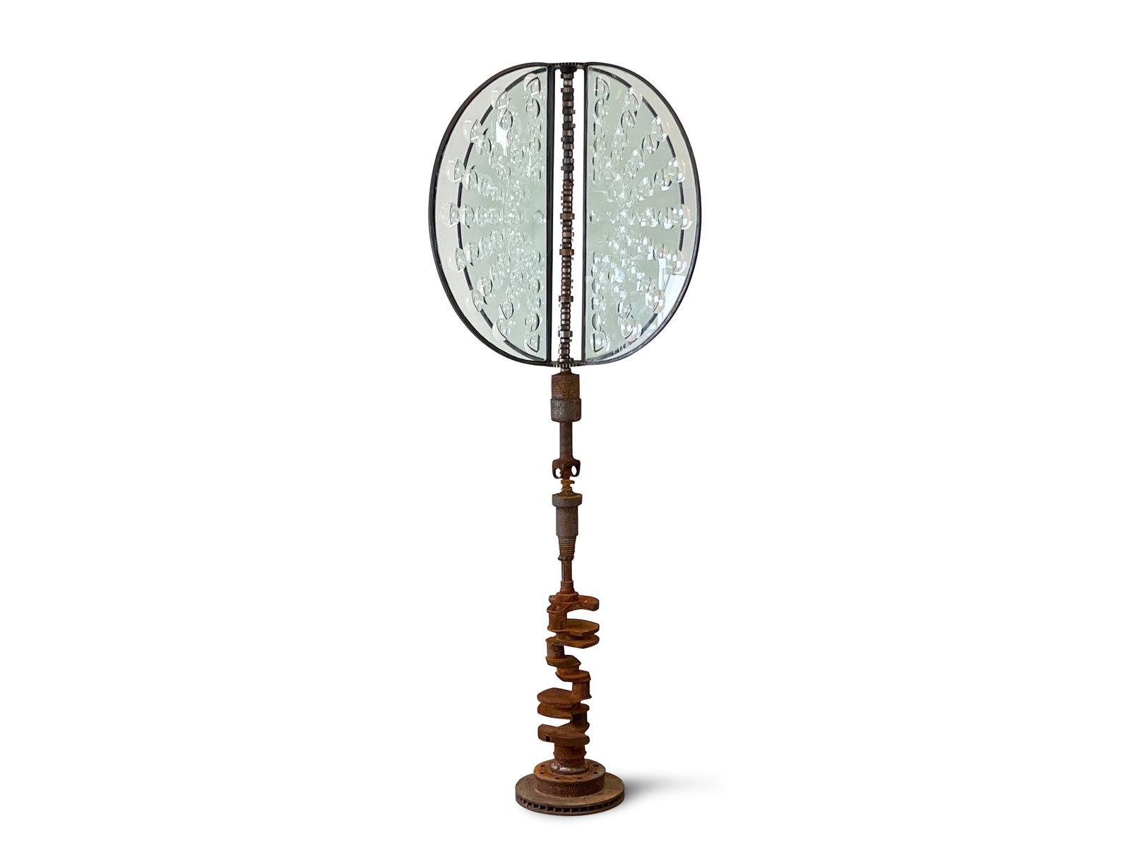 Large Industrial Steel Magiscope Sculpture (1 of 8)