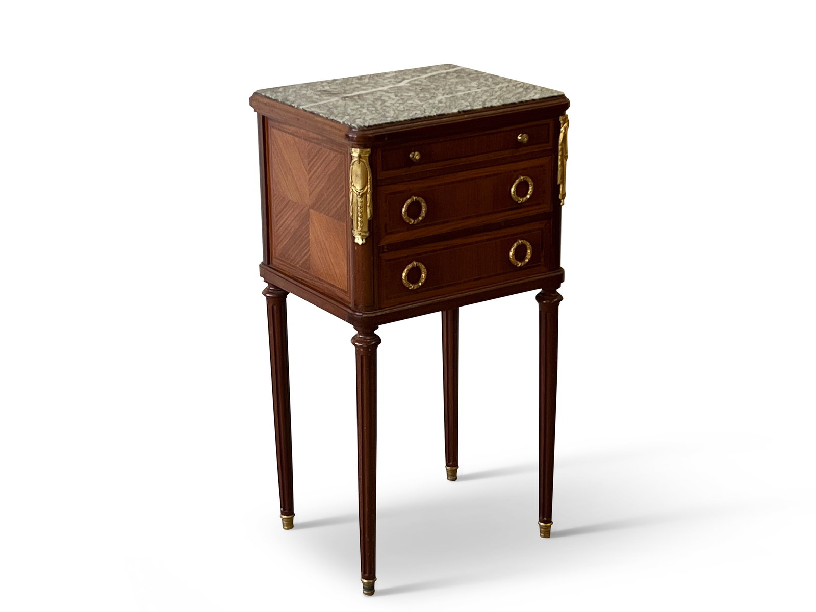 French Louis XVI Marble-Top Stand (1 of 4)