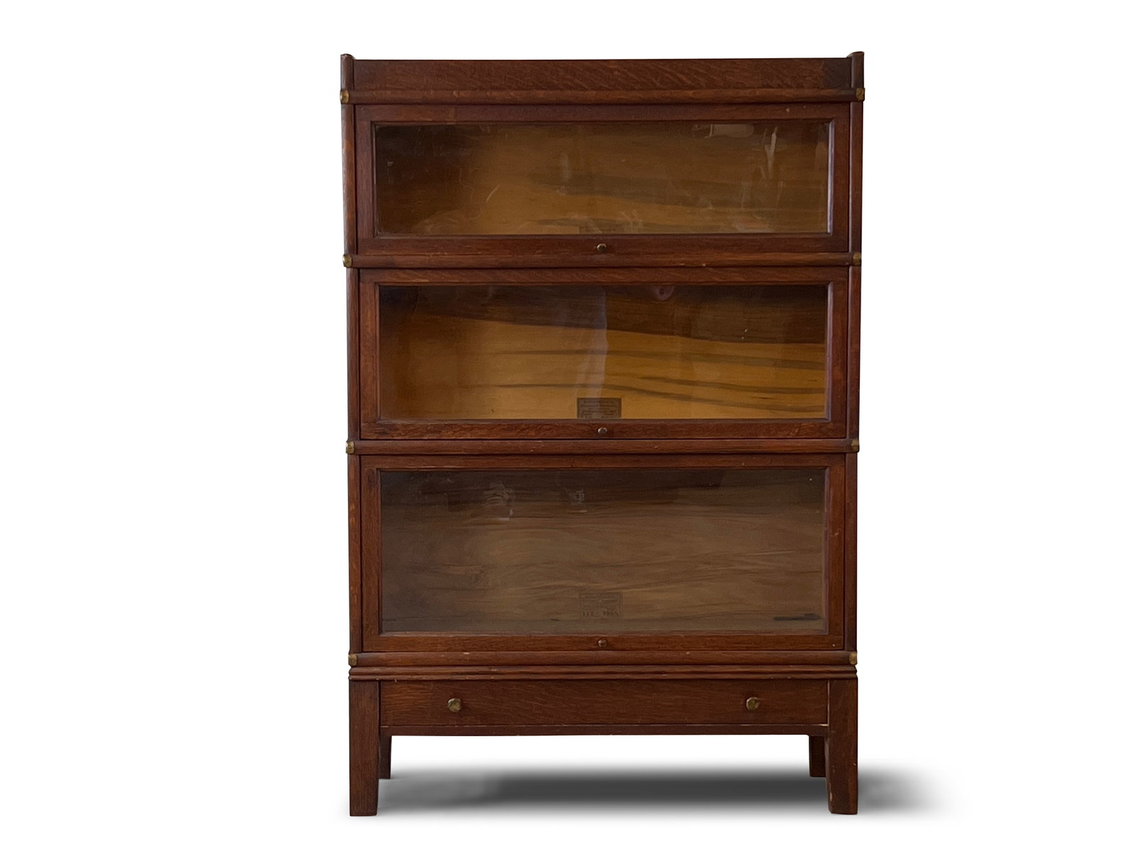 Globe Wernicke Oak Barrister Bookcase (1 of 7)