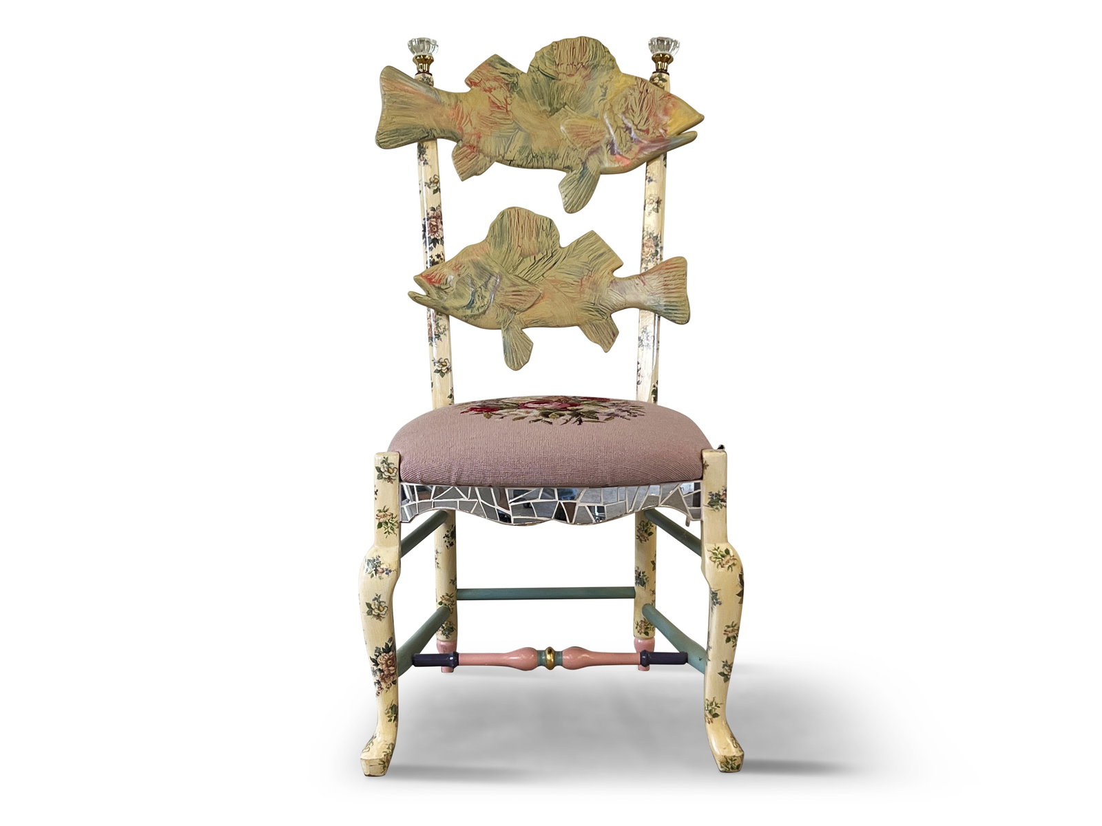 MacKenzie Childs Fleur De Fish Chair (1 of 6)