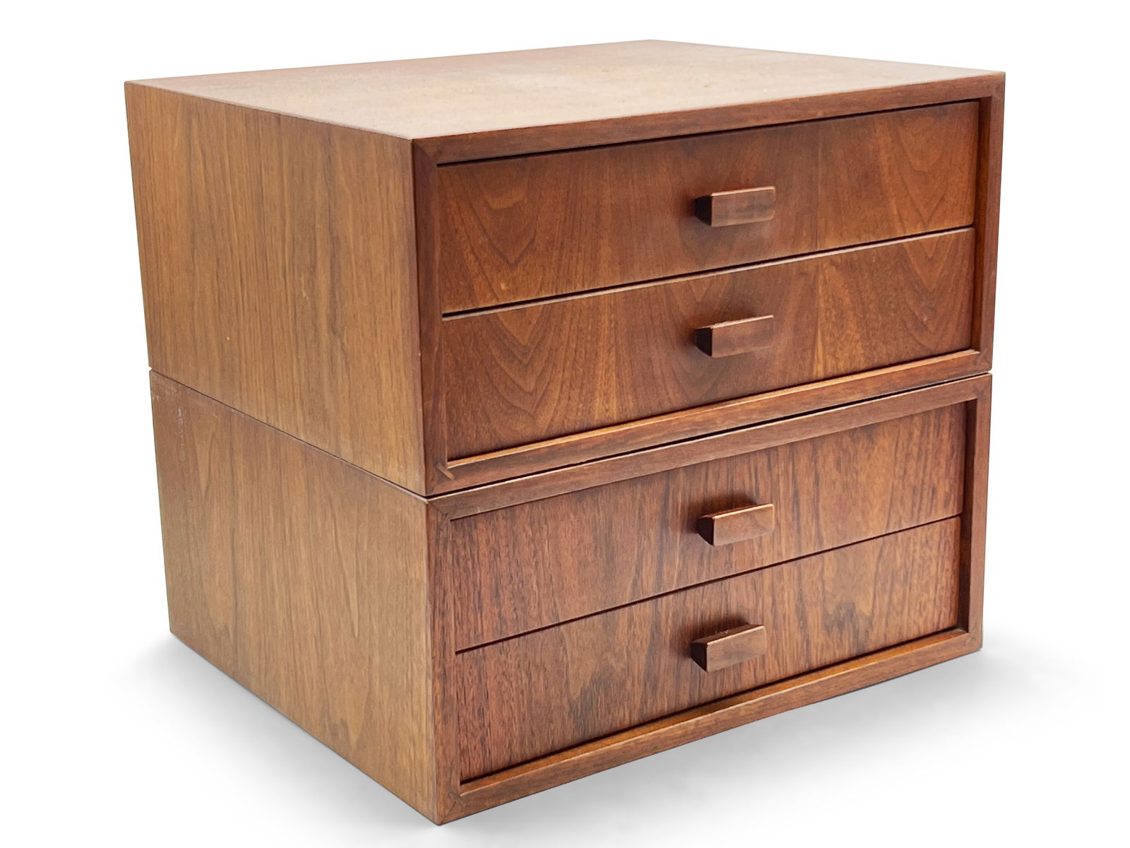 Pair of Midcentury Modern Walnut Cabinets (1 of 5)