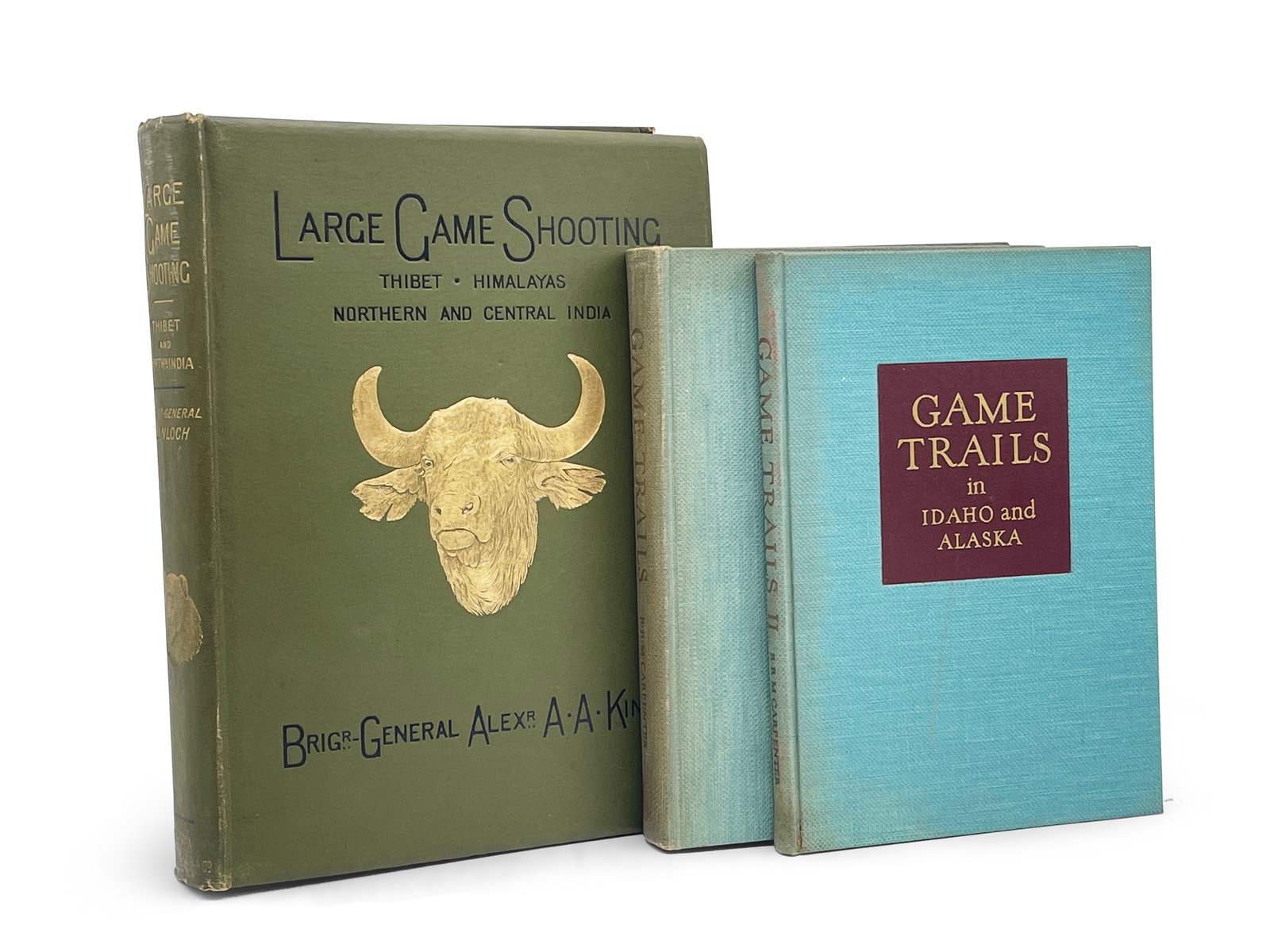 Three Books: Large Game Shooting, Signed Game Trails (1 of 11)
