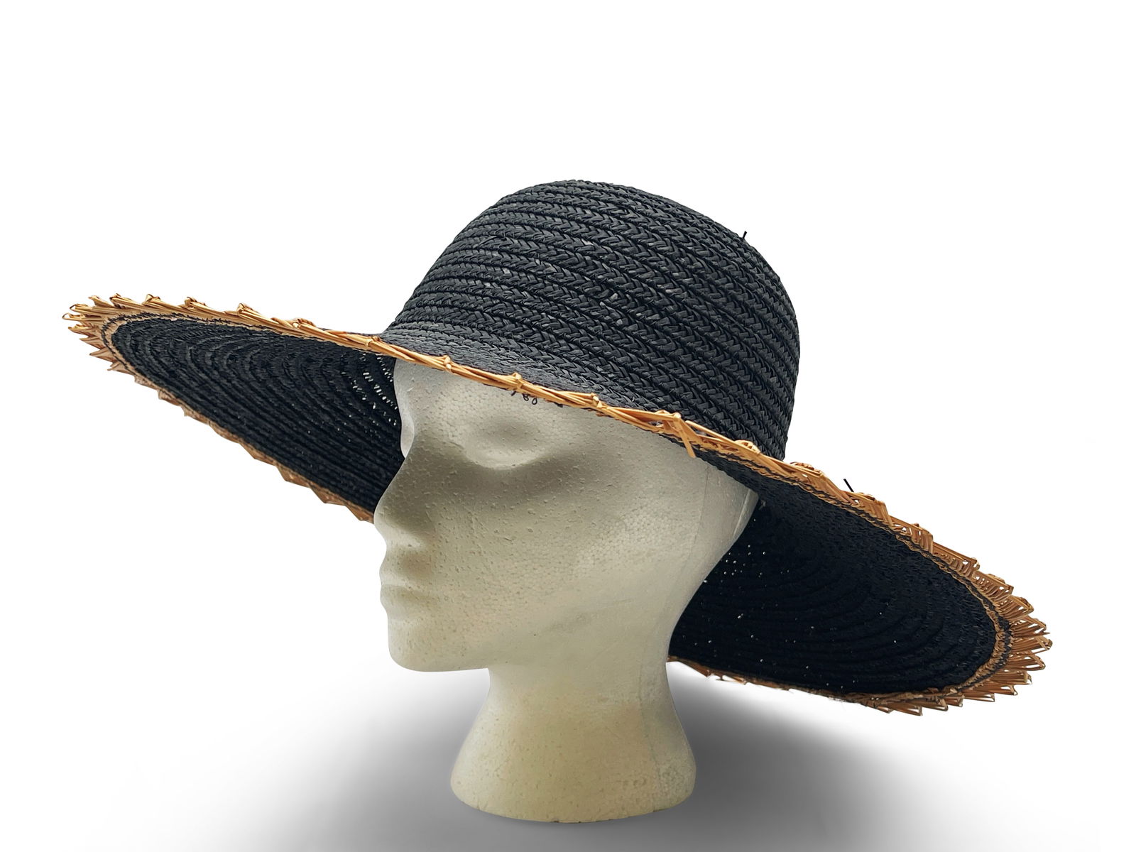 Henri Bendel 1960s Straw Sunhat (1 of 6)