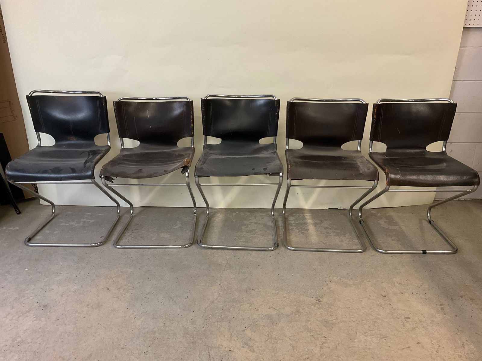 Five French Biscia Dining Chairs (1 of 5)