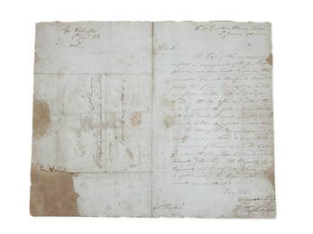 George Washington Signed Letter To Stephen Moylan