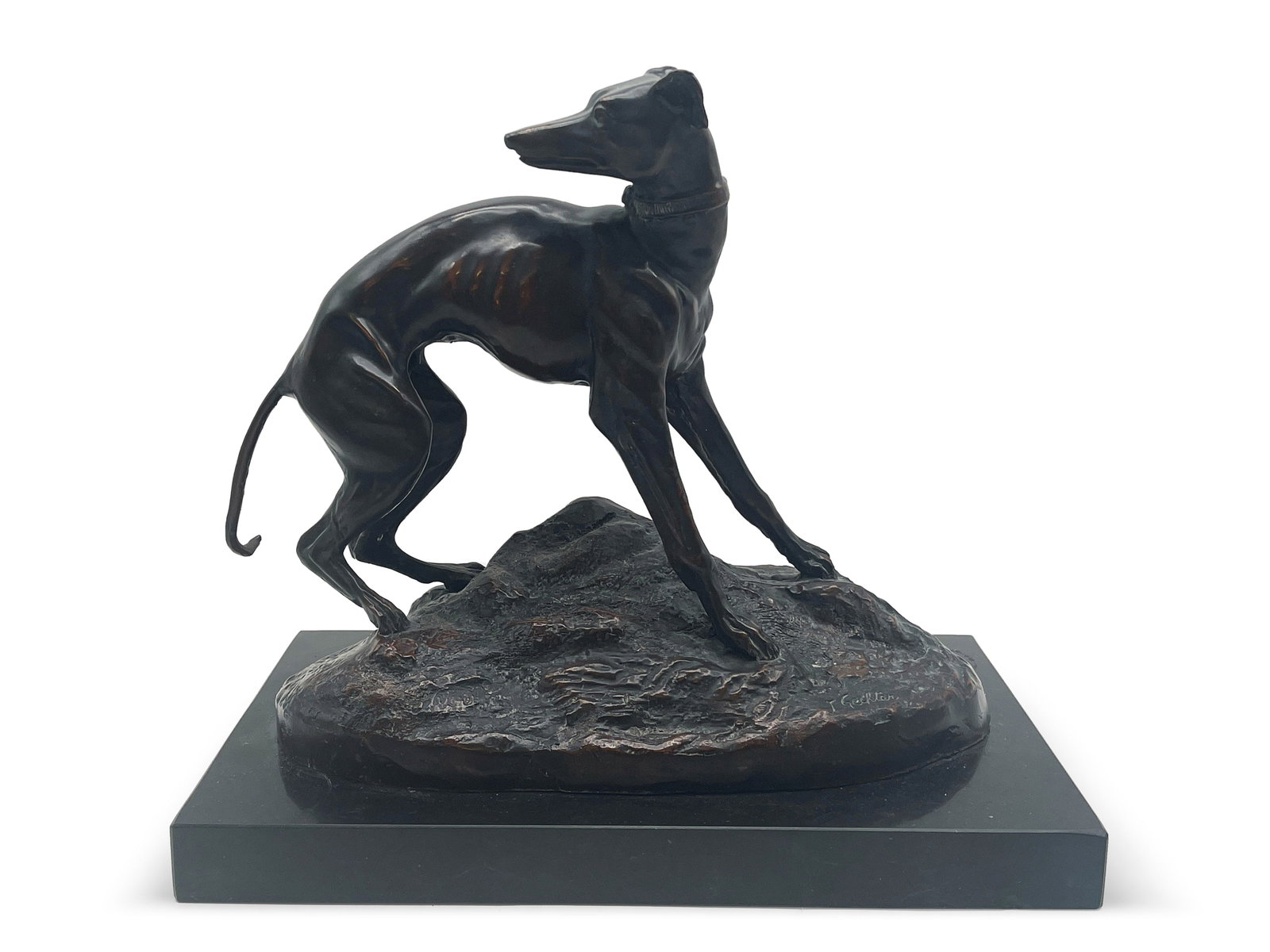Jean Gechter. Bronze: Greyhound (1 of 4)