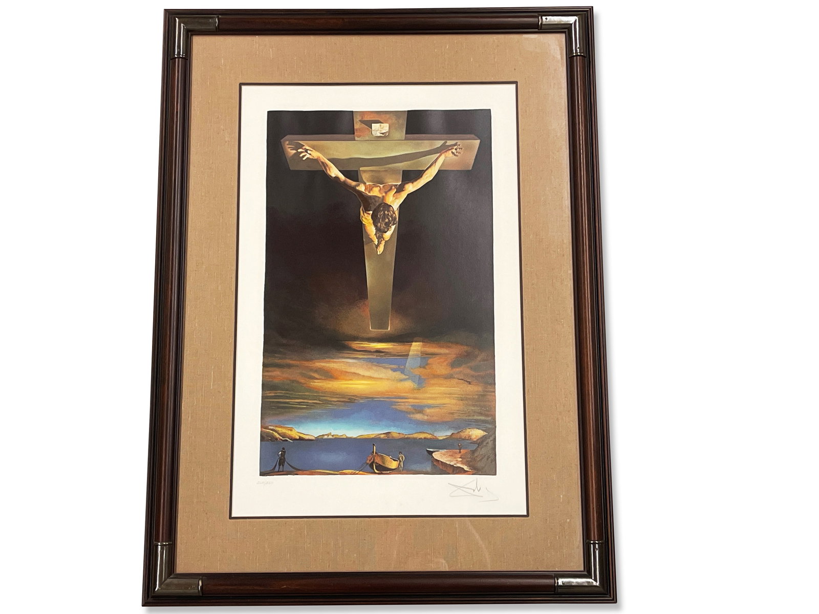 Salvadore Dali. Etching: Christ of St. John (1 of 8)