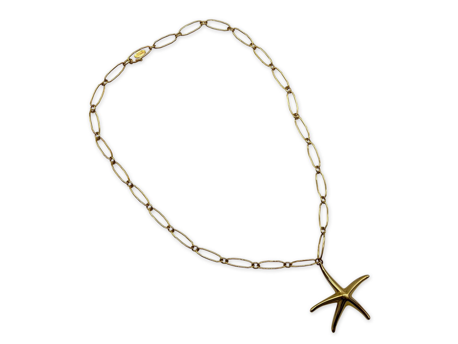 Elsa Peretti/Tiffany & Co. 18K Starfish Necklace (1 of 7)
