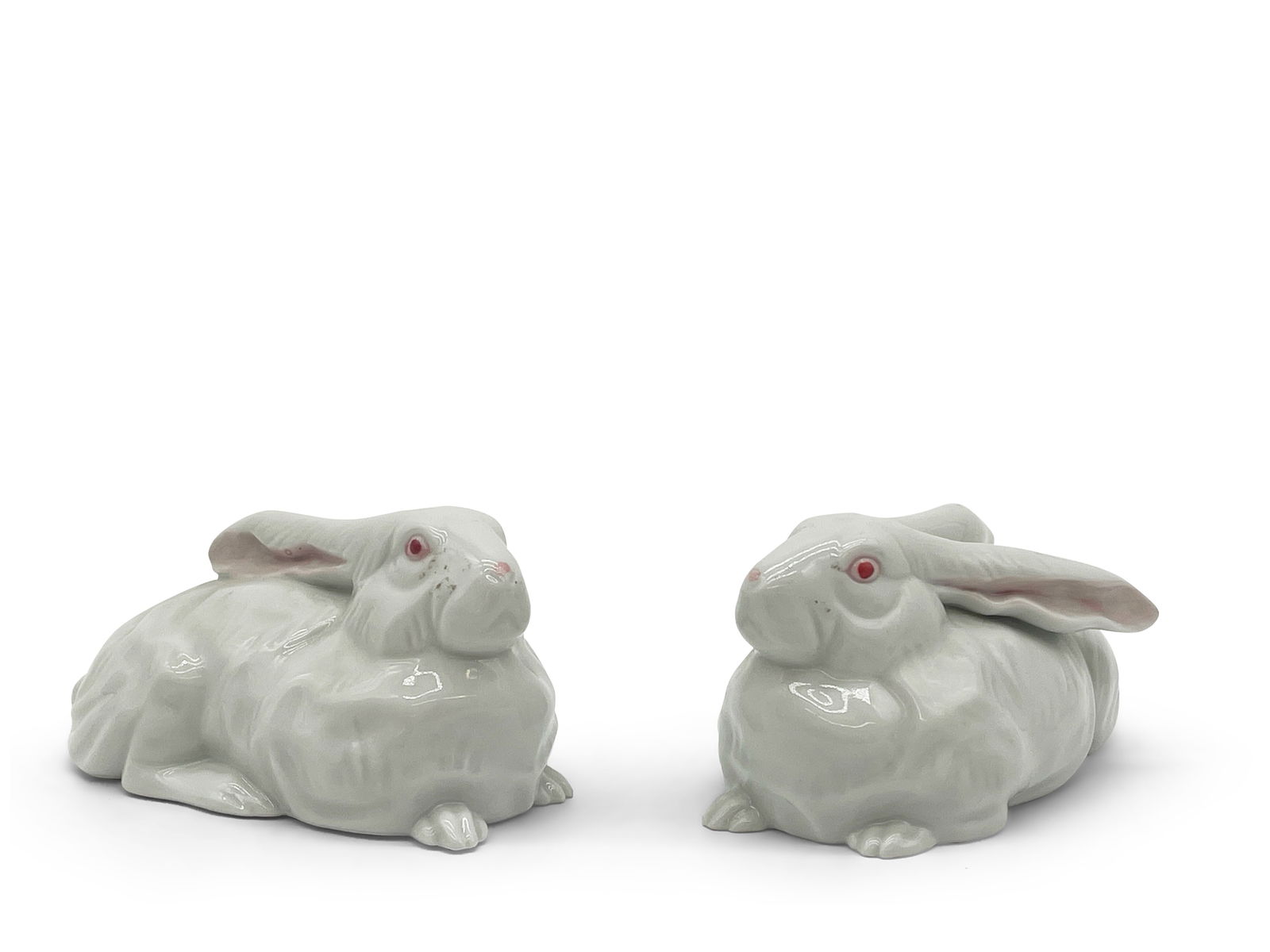 Two Tiffany & Co. Porcelain Rabbits (1 of 4)