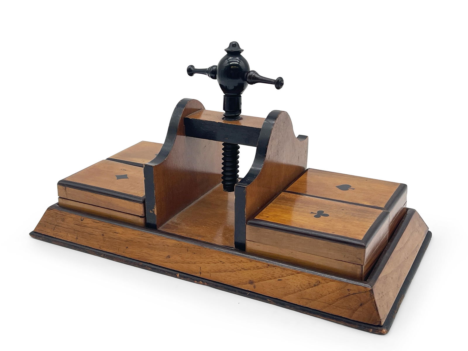 19th C. English Playing Card Press (1 of 4)