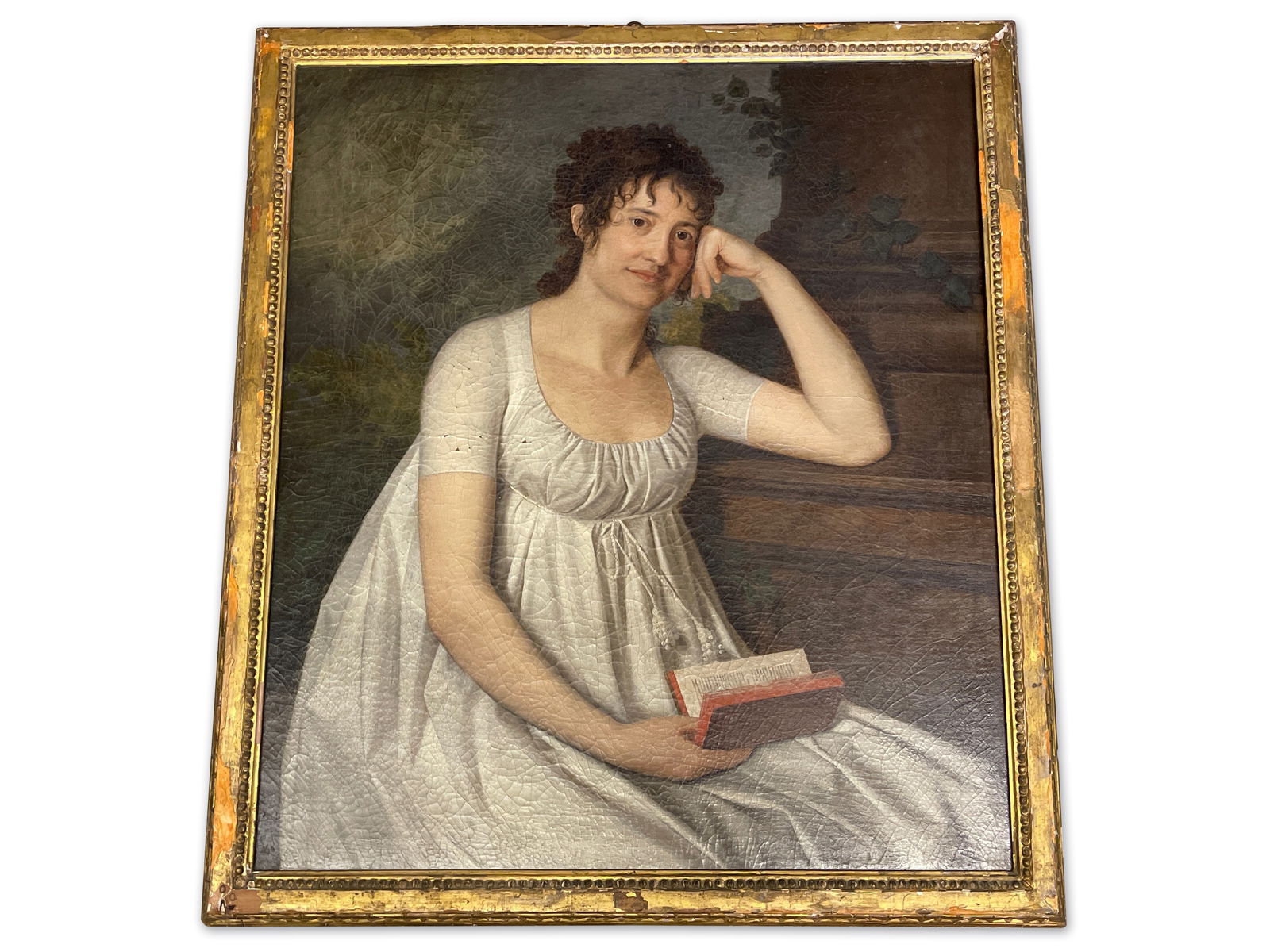 Robert J. Lefevre (Attrib.). Oil/Canvas: Portrait (1 of 6)