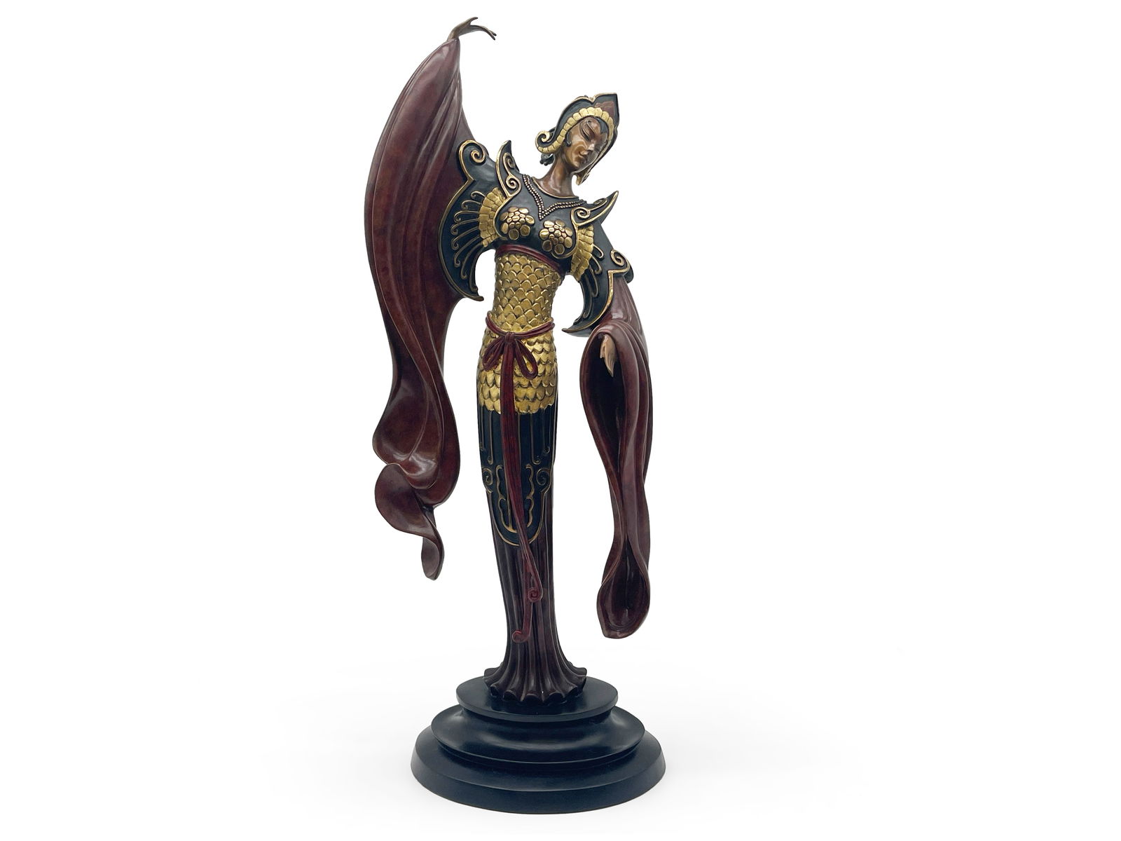 Erté Chinese Legend Bronze Sculpture (1 of 6)