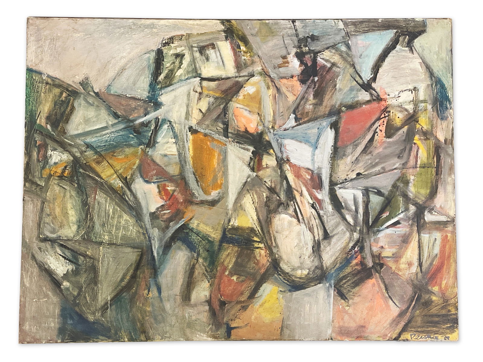 Lennard Perski. Oil/Canvas: Abstract (1 of 5)