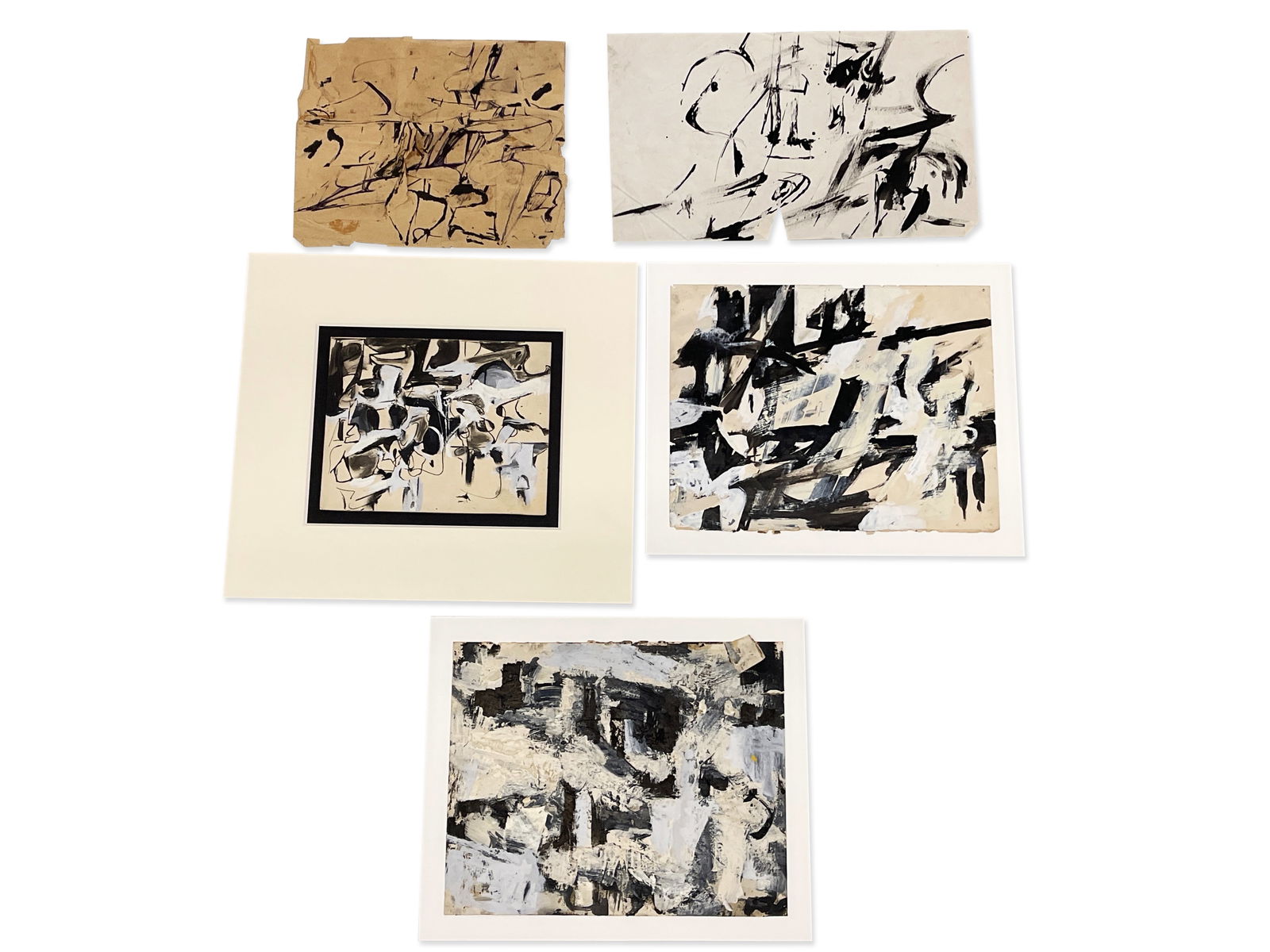 Five Ben Herr Mixed Media Works (1 of 7)