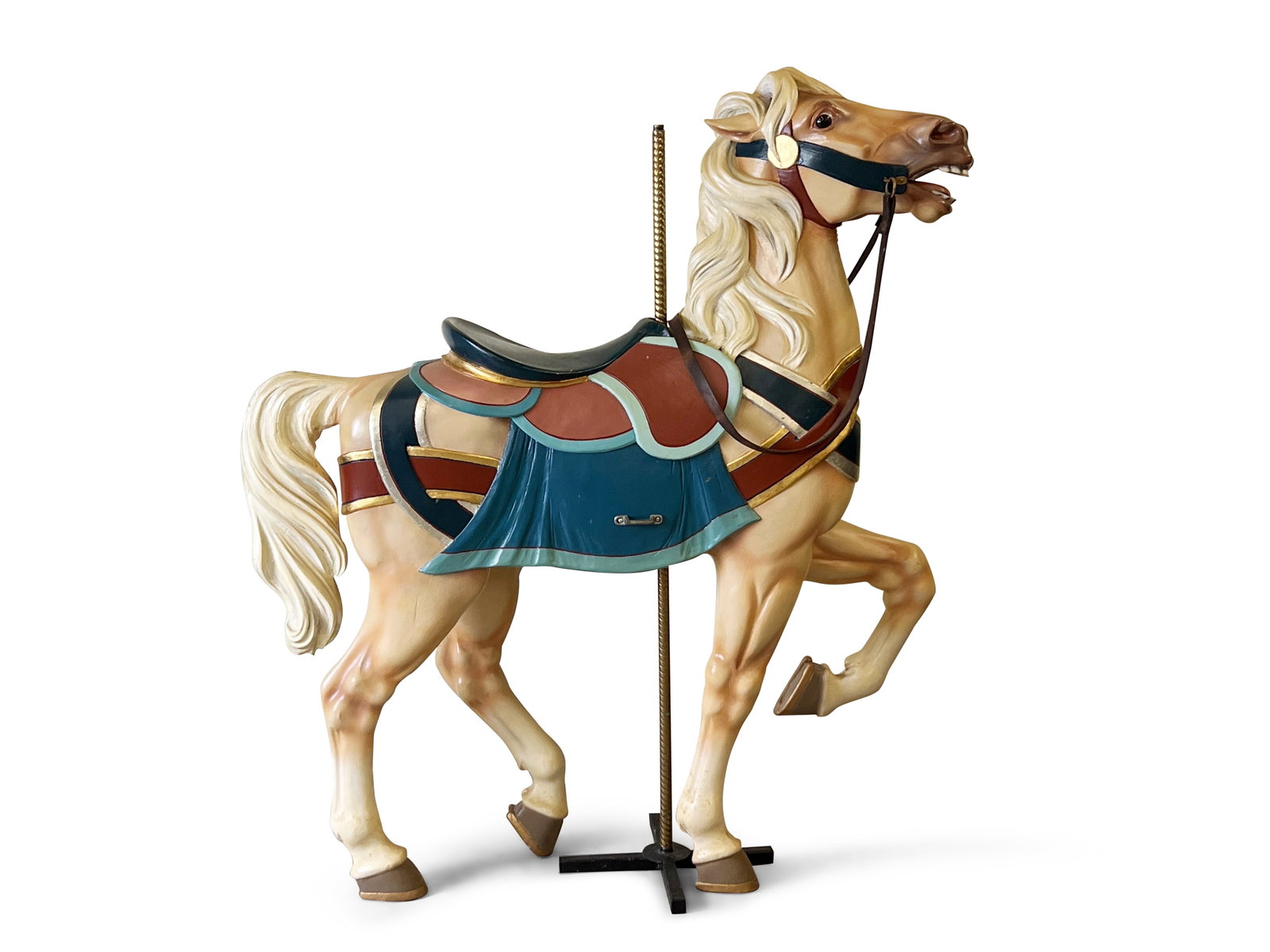 Carved and Painted Carousel Horse (1 of 8)