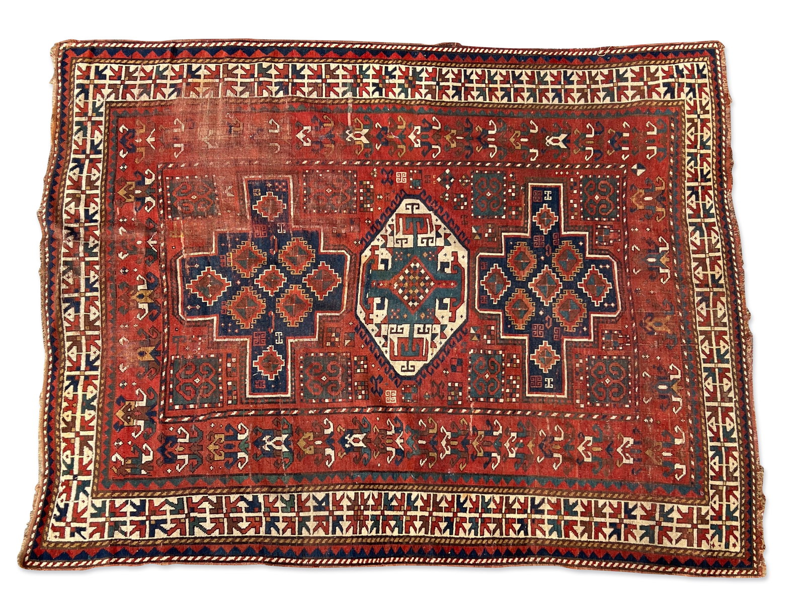 Kazak Area Carpet, 7ft 9in x 6ft (1 of 7)